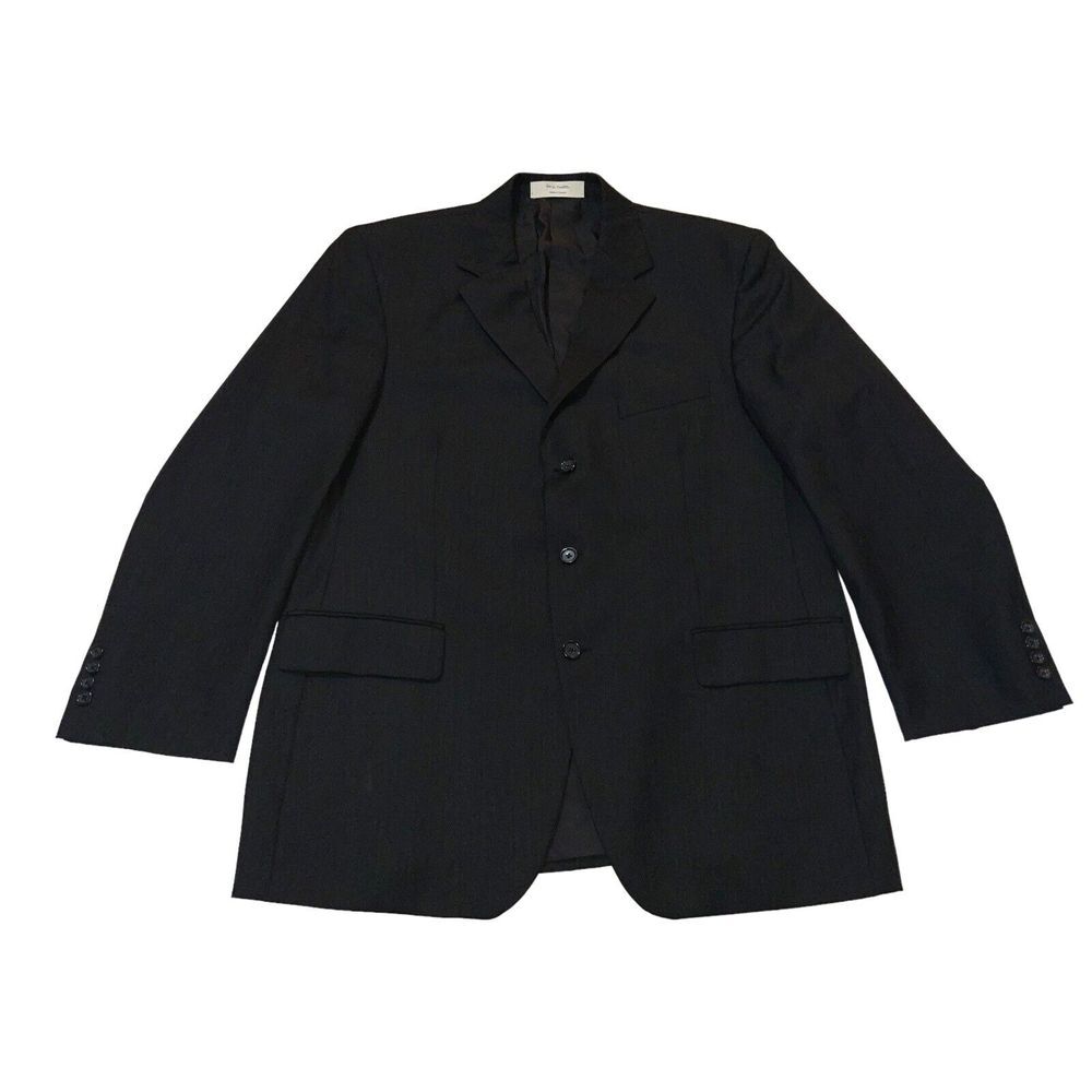 Loro Piana John W. NordstromMen3ButtonBlazer 100% WoolSize 44CHARCOALGREYPINSTIP